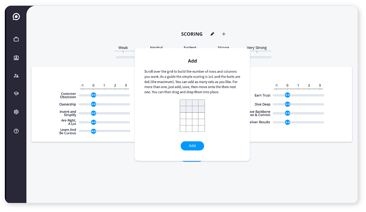 Bremnus assessment platform dashboard for building candidate assessments